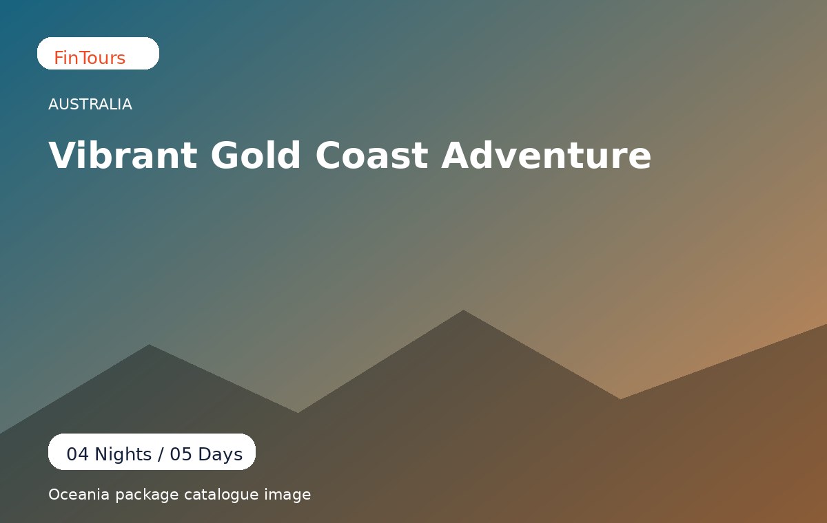 Vibrant Gold Coast Adventure